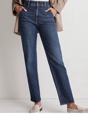 Madewell The Perfect Vintage Straight Jeans Medium Wash Size 31